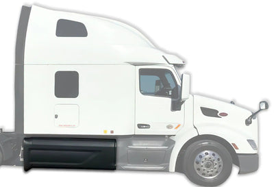 Middle Fairing Skirt Panel with Tube Right Side for Peterbilt 579 2013-2021 - 