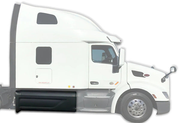 Middle Fairing Skirt Panel with Tube Right Side for Peterbilt 579 2013-2021 - 