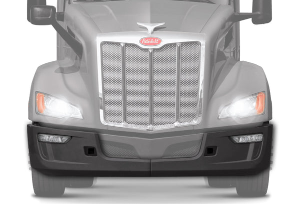 Bumper Corners with Fog Hole & Inner Reinforcement Set 2022+ Peterbilt 579