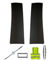 Lower Wind Cab Cabin Fairings Set 2004-2017 Volvo VNL