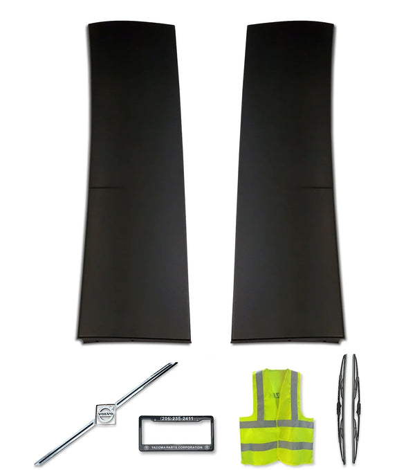 Lower Wind Cab Cabin Fairings Set 2004-2017 Volvo VNL