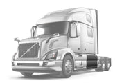 Side Fairing Central Panel Driver 53" 2004-2017 Volvo VNL