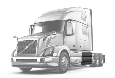 Side Fairing Central Panel Driver 53" 2004-2017 Volvo VNL