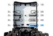Lower Wind Cab Fairing Support Bracket 5R Passenger 2025 2026 Volvo VNL New