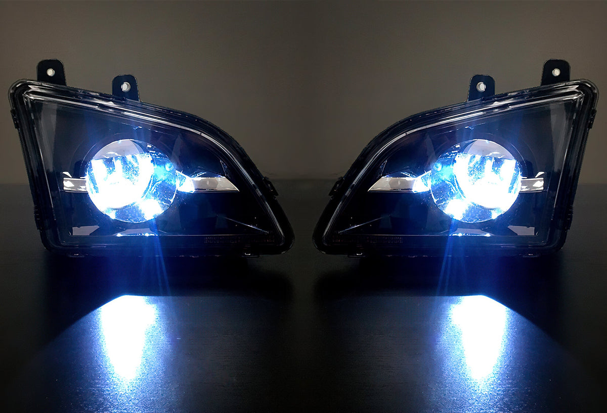 Fog Light Lamp Black Full LED Set 2018+ Volvo VNL