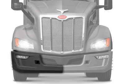 Bumper Corner with Fog Hole & Inner Reinforcement Set, Passenger 2022+ Peterbilt 579