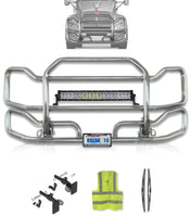 Front Grille Guard Large Chrome Kenworth T440