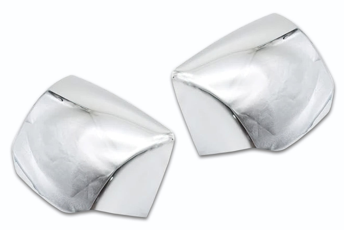 Hood Mirror Covers Chrome Set 2010-2017 Peterbilt 579