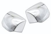 Hood Mirror Covers Chrome Set 2010-2017 Peterbilt 579