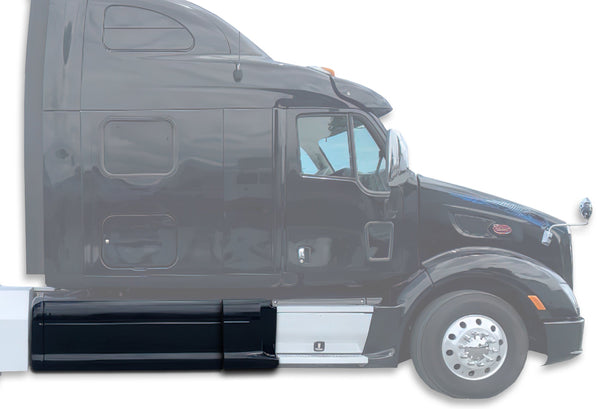 Rear Skirt and Mid Center Fairing Panel Passenger Peterbilt 587 387
