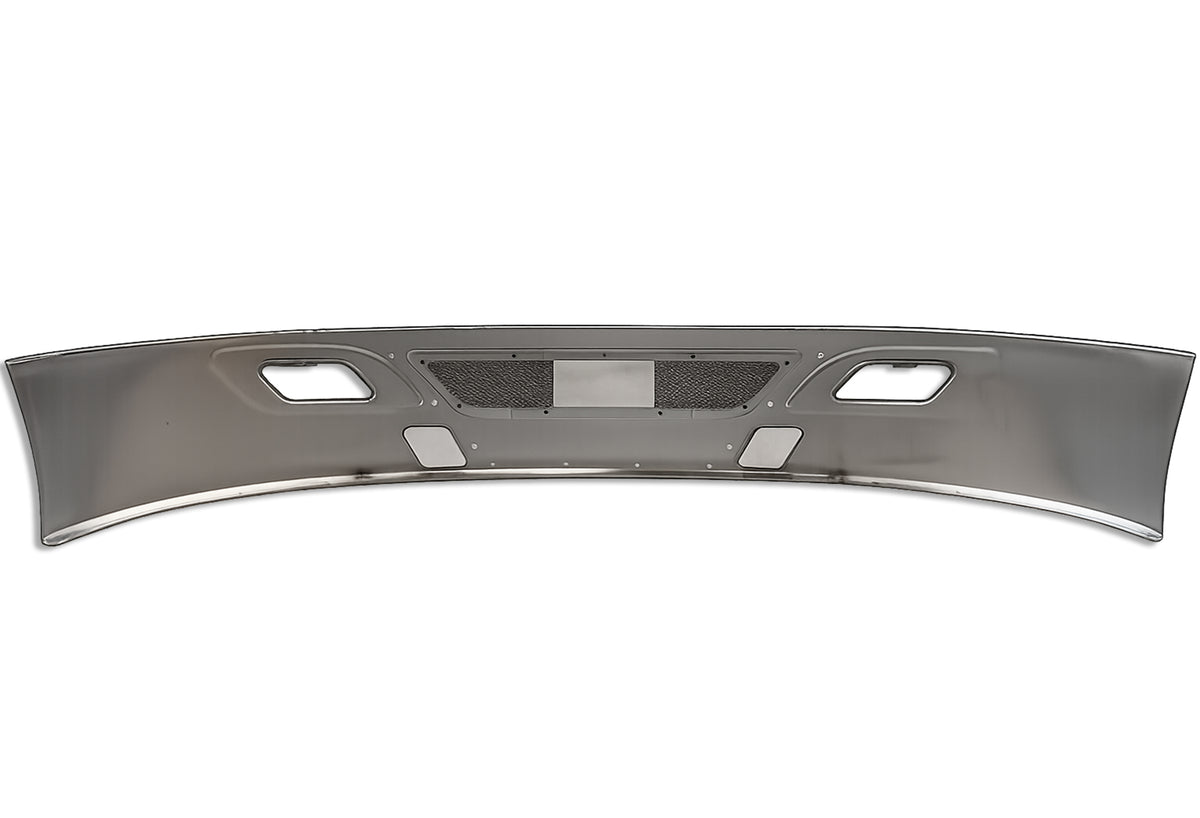 15” Chrome Front Bumper with Fog Light & Radar Holes 2017+ International LT LT625