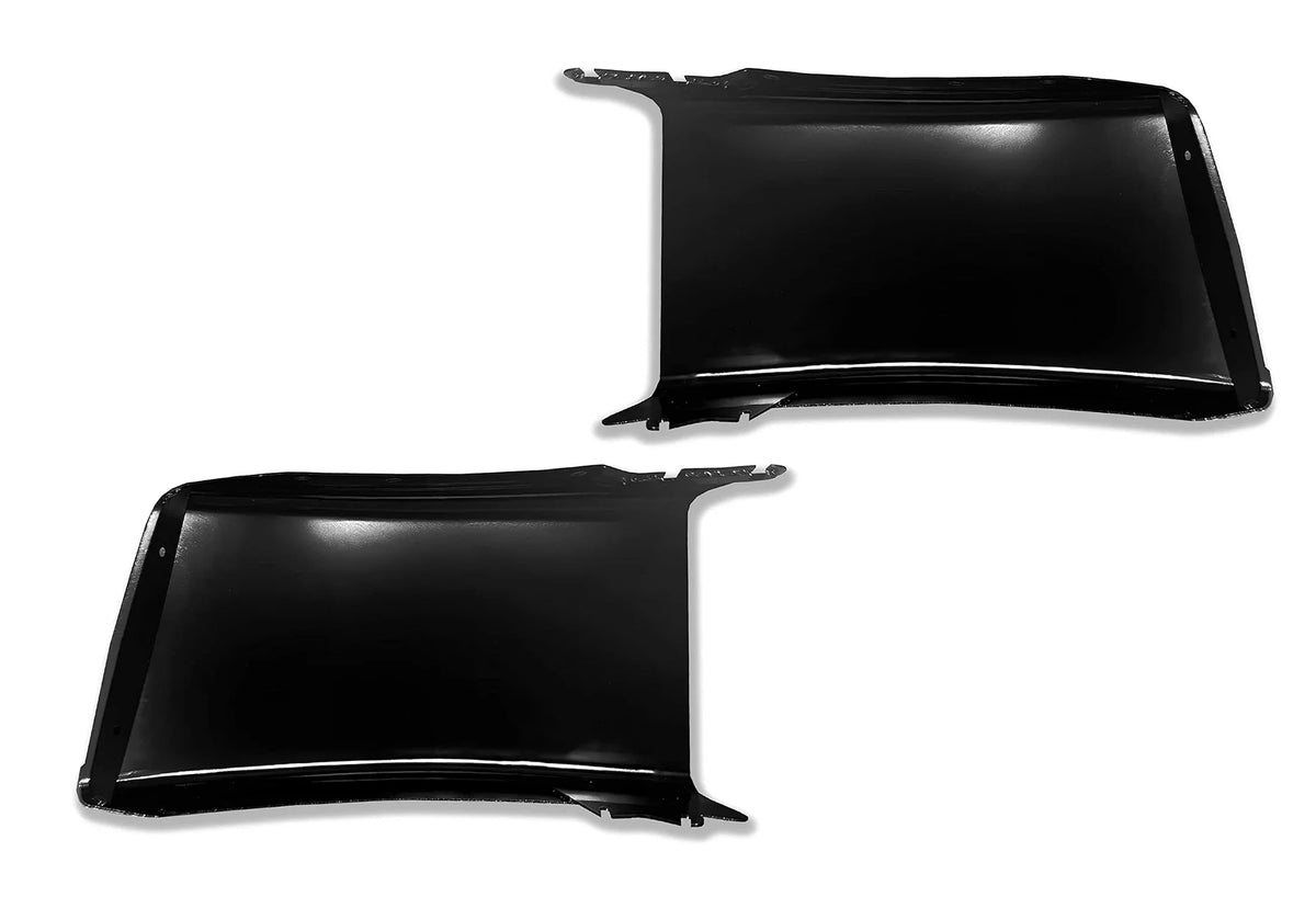Bumper Set Steel Black 2003-2021 Freightliner M2 Business Class 106 112