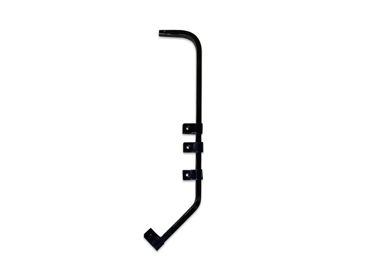 KOZAK Black Angled Mud Flap Hanger Bracket with Hardwre Plus 2X 22 inch Windshield Wipers, 2X Trailer Tail Lights and KOZAK Vest