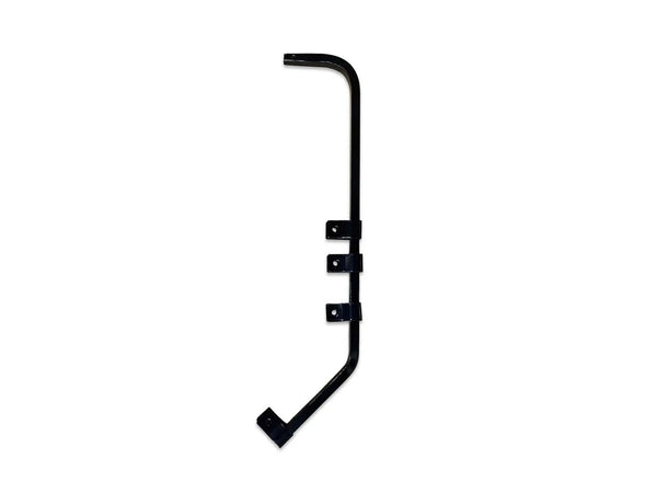 KOZAK Black Angled Mud Flap Hanger Bracket with Hardwre Plus 2X 22 inch Windshield Wipers, 2X Trailer Tail Lights and KOZAK Vest