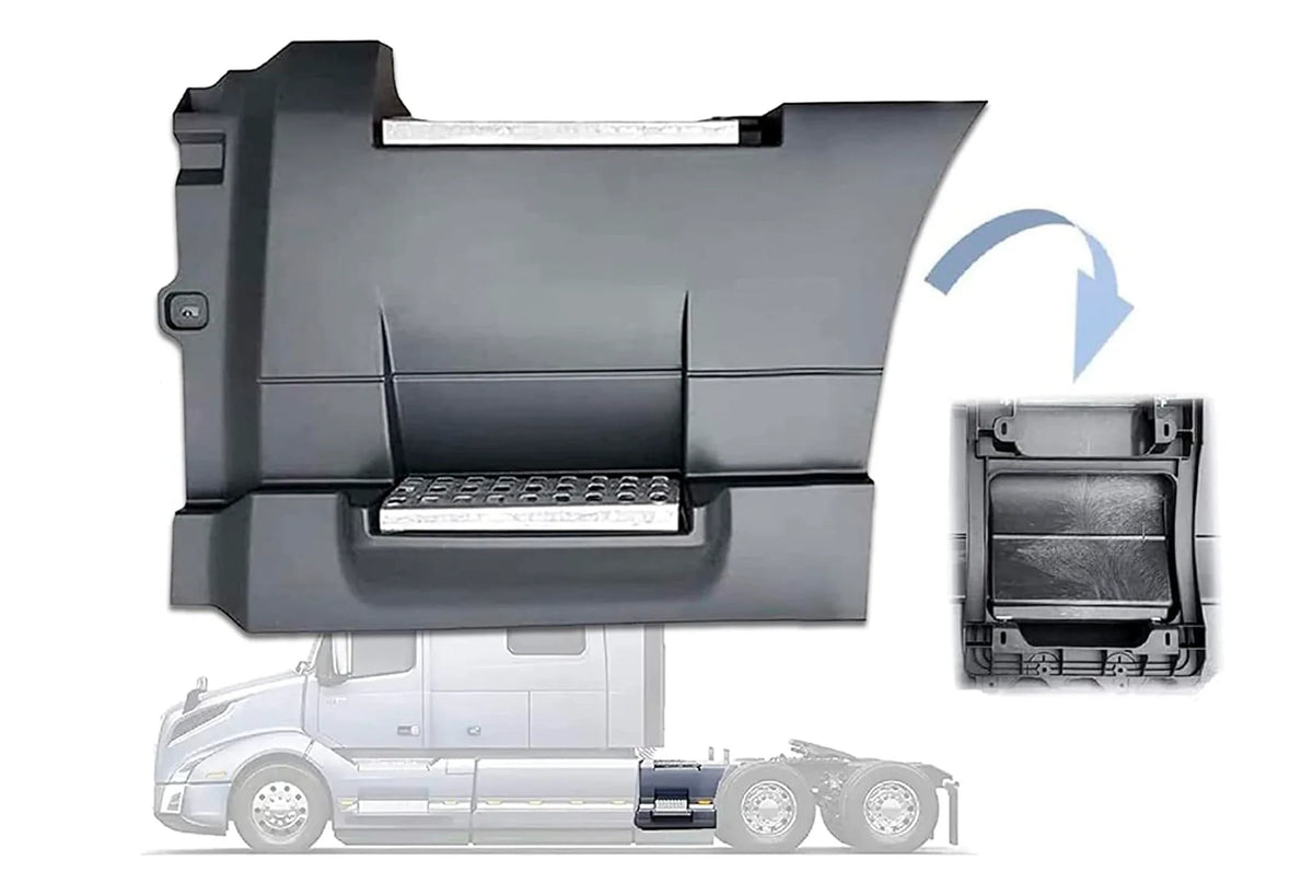Rear Step Side Fairing Panel Driver 31" 2018+ Volvo VNL VNR