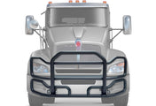 Front Grille Guard Large Black Kenworth T440