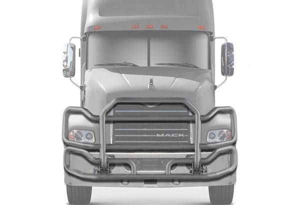 Front Grey Grille Guard Large 2004-2017 Mack CX