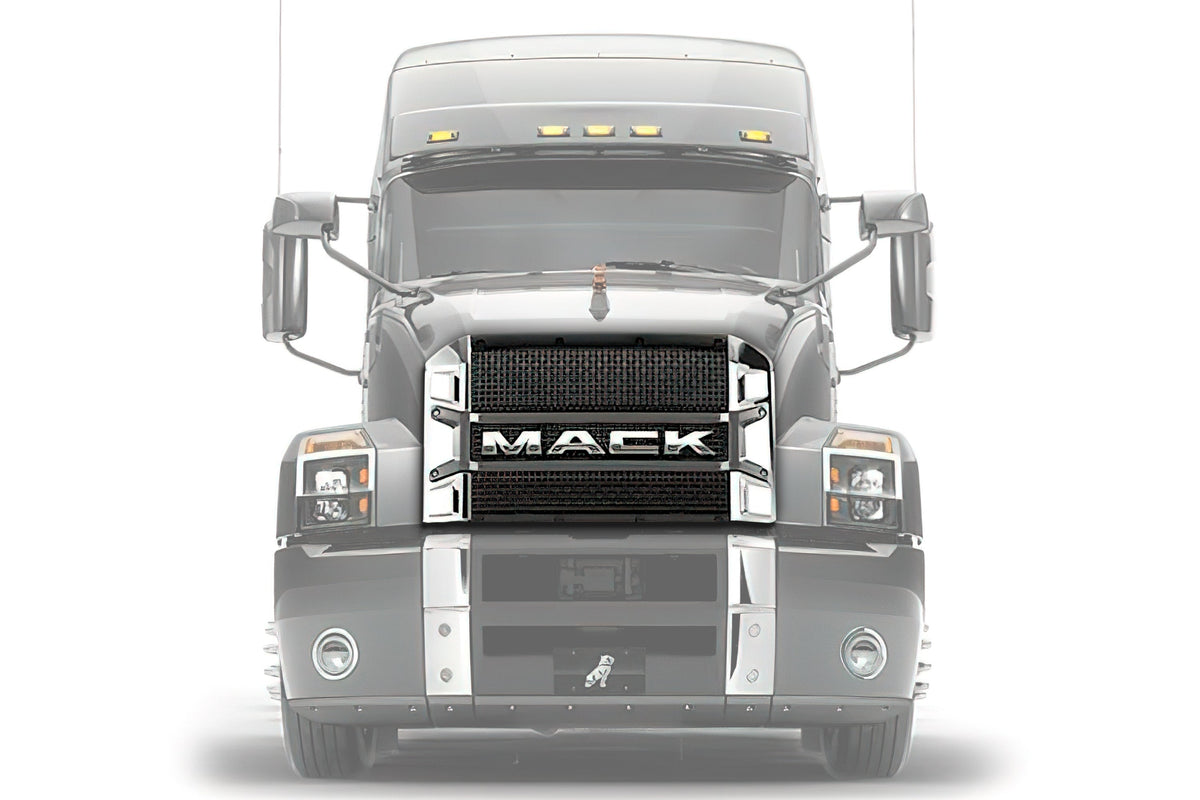 Front Grille Assembly Chrome with Logo - Minor cosmetic imperfection – does not affect use Mack Anthem