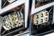 Fog LED Lights Black Set 2004-2017 Volvo VNM VNL VT