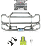 Front Grille Guard Large Chrome Kenworth T440