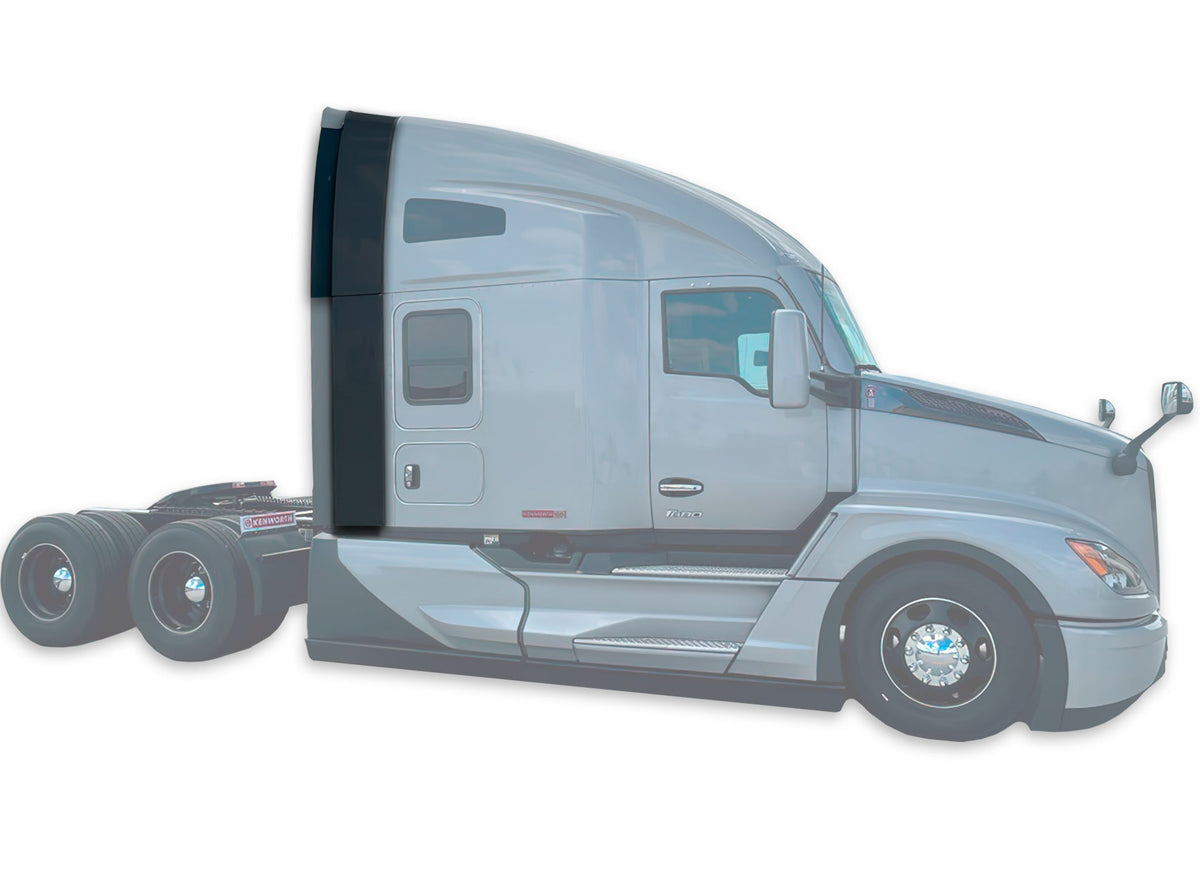 Cabin Lower and Upper Sleeper Fairings w/ Upper Extension Passenger 2022+ Kenworth T680 Next Gen