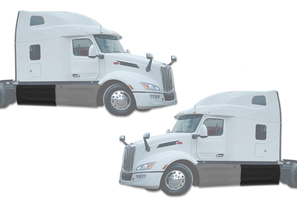 Rear Side Panels with Bracket Set 2023+ Peterbilt 579