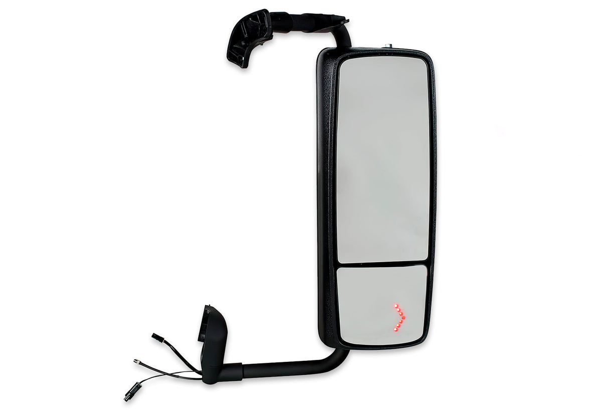 Door Side Mirror Chrome Power Heated Passenger 2004-2024 Volvo VNL VNM VNX VNR