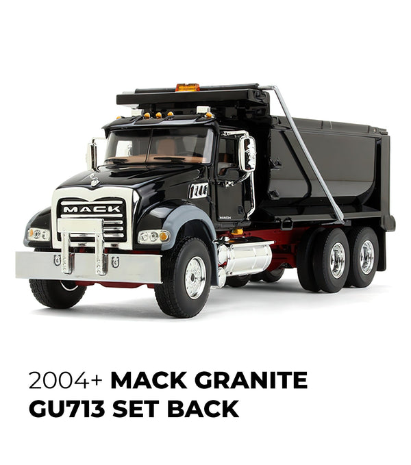 Brackets XG-04MGUB Fits Deer Guard 2004+ Mack Granite GU713 Set Back
