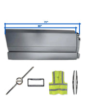 Side Middle Fairing Panel 71" Passenger 2018+ Volvo VNL