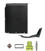 Top Wind Fairing Cab Extender w/Bracket Passenger International LT625