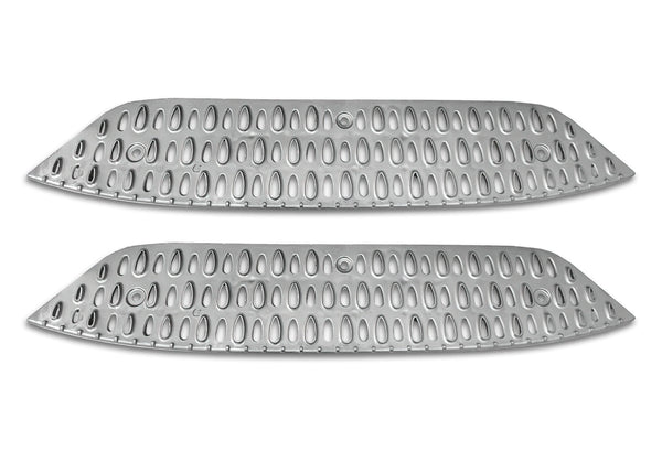 Plastic Front Step Fairing with 2 Metal Steps and Middle Fairing Skirt Panel with Tube (Left Driver Side) for Peterbilt 579 2013-2021 - 