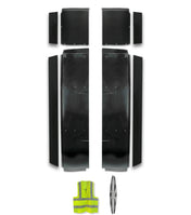Top & Lower Wind Fairing Cab with Extenders Full Set International LT625