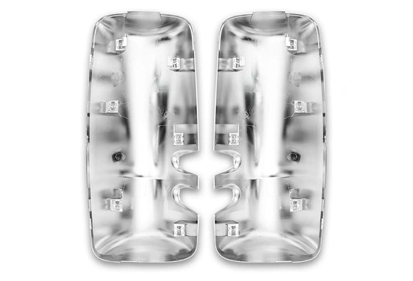 Door Mirror Covers Chrome Set Kenworth 2013-2021 T680 T880