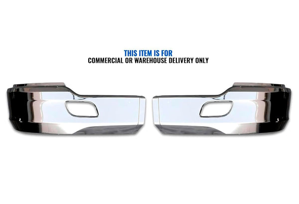 Bumper Corners Steel Chrome Set Kenworth T680