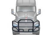 Front Grille Guard Large Black Kenworth T700