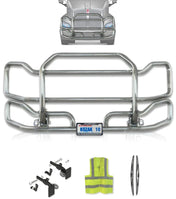 Front Grille Guard Large Chrome Kenworth T700