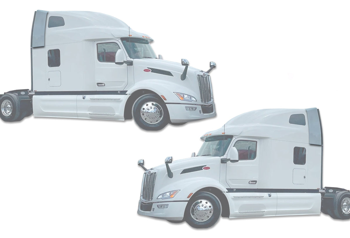 Cabin Upper Sleeper Fairing Extenders Set 2022+ Peterbilt 579