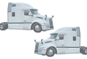 Cabin Upper Sleeper Fairing Extenders Set 2022+ Peterbilt 579