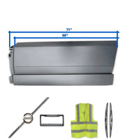Side Middle Fairing Panel 71" Driver 2018+ Volvo VNL
