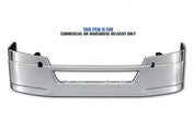 14" Front Bumper Chrome without Fog Light Holes 2018+ Freightliner Cascadia 126