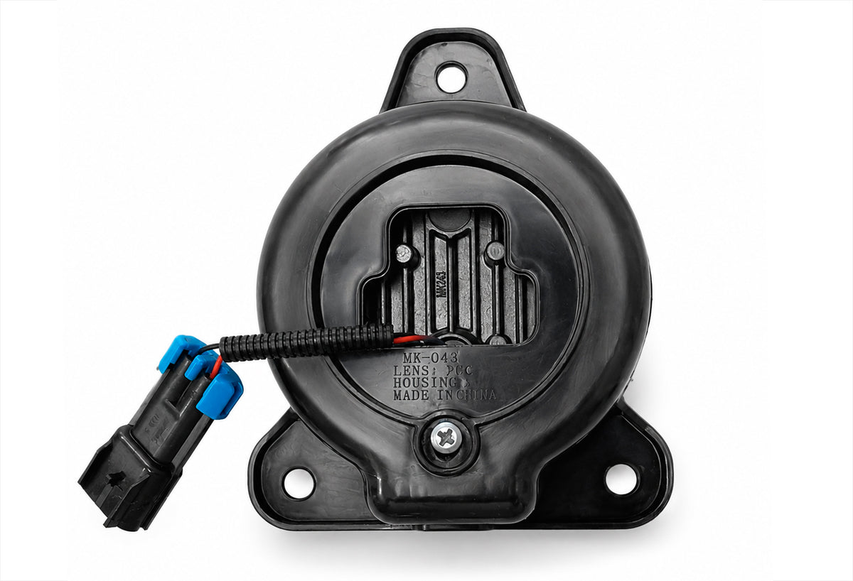 Fog Light LED Lamp Black Housing 1 Pc 2018-2024 Volvo VNL