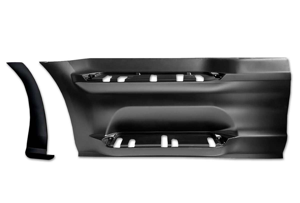 Front Step Side Panel with Bracket and Extension Driver 2022+ Peterbilt 579