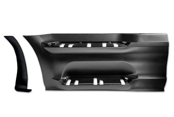 Front Step Side Panel with Bracket and Extension Driver 2022+ Peterbilt 579