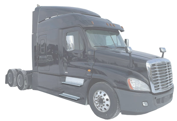 Fairing Steps 37.5" Aluminum Metal Set (2 Pcs) 2008-2017 Freightliner Cascadia