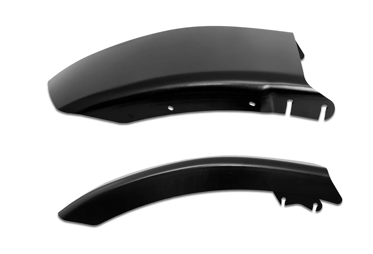 Bumper Corner Steel Black Passenger 2003-2021 Freightliner M2 Business Class 106 112