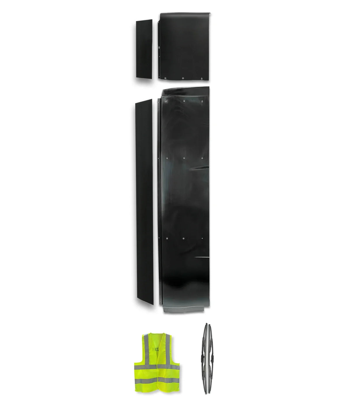 Top & Lower Wind Fairing Cab with Extenders Full Set Passenger International LT625