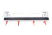 Lower Lip Spoiler Fiberglass fit Bumper 2004-2017 Volvo VNL