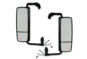 Door Side Mirrors Chrome Power Heated Set 2004-2024 Volvo VNL VNM VNX VNR