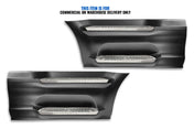 Front Step Side Panels w/Brackets, Upper & Lower Metal Steps Set 2022+ Peterbilt 579