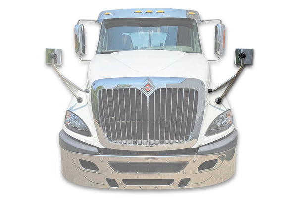Chrome Hood Mirror Left Side International Prostar 2002-2017 - 